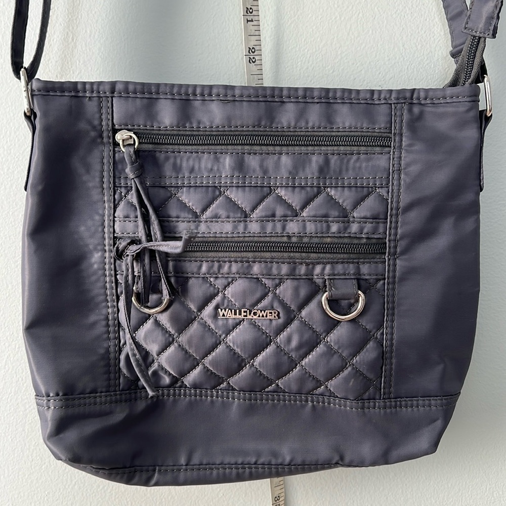 Wallflower  Grey Crossbody handbag -